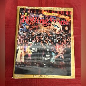 Rolling Stone 1000th issue Special Collectors Edition holographic Y2K